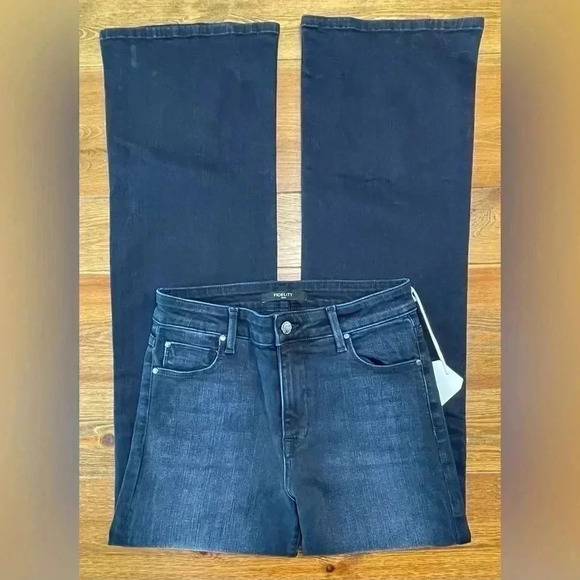 Fidelity Jeans | Katie Style in Empress Blue | Women’s 28 - Picture 1 of 4